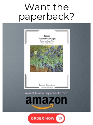 Irises Cross Stitch Pattern, Vincent van Gogh - Amazon Book