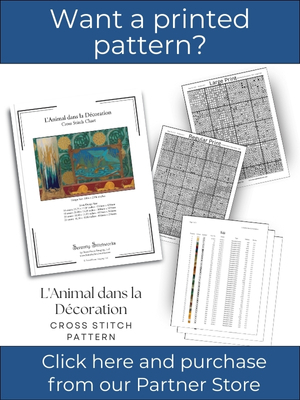 L'Animal dans la Decoration Cross Stitch Pattern &ndash; Maurice Pillard Verneuil