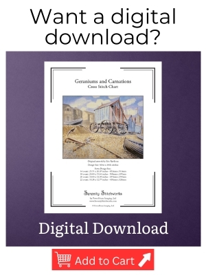 Late August Beach, Aldeburgh Cross Stitch Pattern – Eric Ravilious