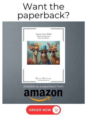 Llamas Gone Wild! Cross Stitch Pattern - Amazon Book