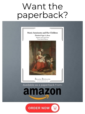 Marie Antoinette and Her Children Cross Stitch Pattern - Elizabeth le Brun - Amazon Book