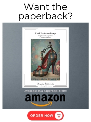 Plaid Perfection Pump Cross Stitch Pattern - Amazon Book