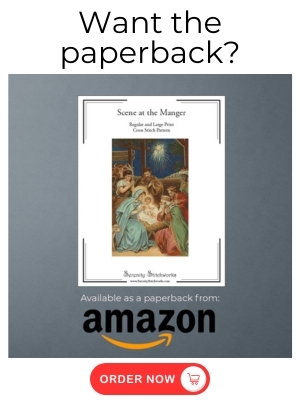 Scene at the Manger Cross Stitch Pattern - Amazon Book