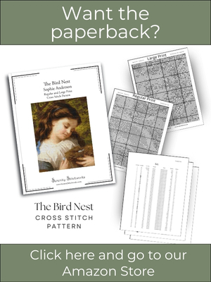 The Bird Nest Cross Stitch Pattern - Sophie Anderson