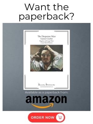 The Desperate Man Cross Stitch Pattern - Amazon Book
