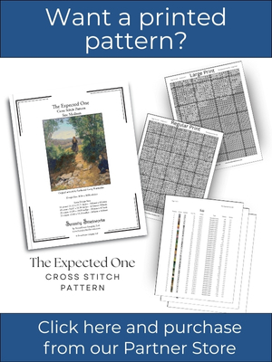 The Expected One Cross Stitch Pattern - Ferdinand Georg Waldmuller