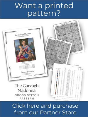 The Garvagh Madonna Cross Stitch Pattern – Raphael