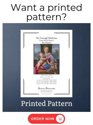 The Garvagh Madonna Cross Stitch Pattern – Raphael