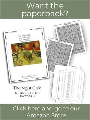 The Night Caf&eacute; Cross Stitch Pattern &ndash; Vincent van Gogh