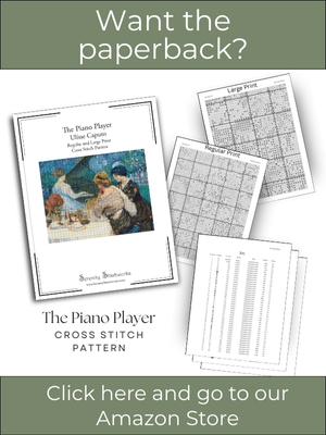 The Piano Player Cross Stitch Pattern &ndash; Ulisse Caputo