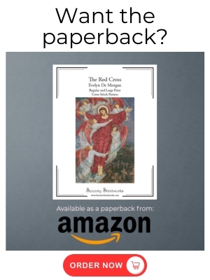The Red Cross Cross Stitch Pattern - Evelyn de Morgan - Amazon Book