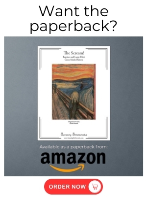 The Scream Cross Stitch Pattern Cross Stitch Pattern – Edvard Munch - Amazon Book