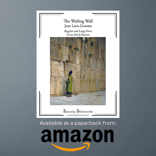 The Wailing Wall Cross Stitch Pattern Book