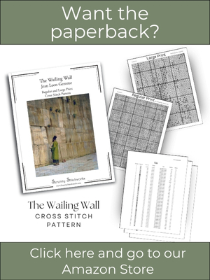 The Wailing Wall Cross Stitch Pattern &ndash; Jean Leon Gerome