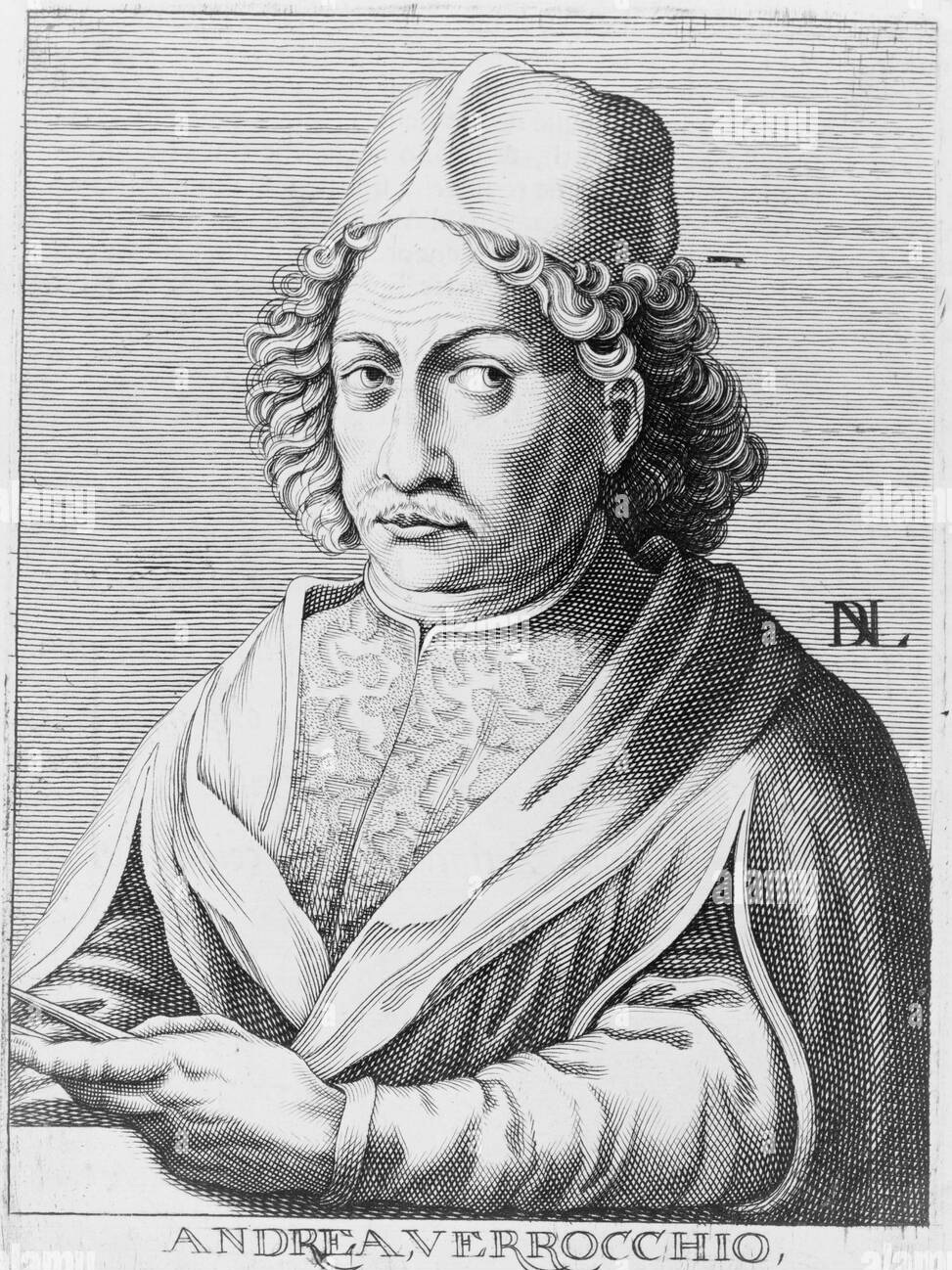 Andrea del Verracchio, image of artist