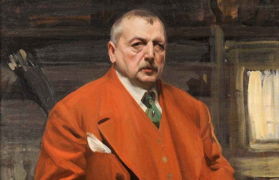 Anders Zorn, image of artist