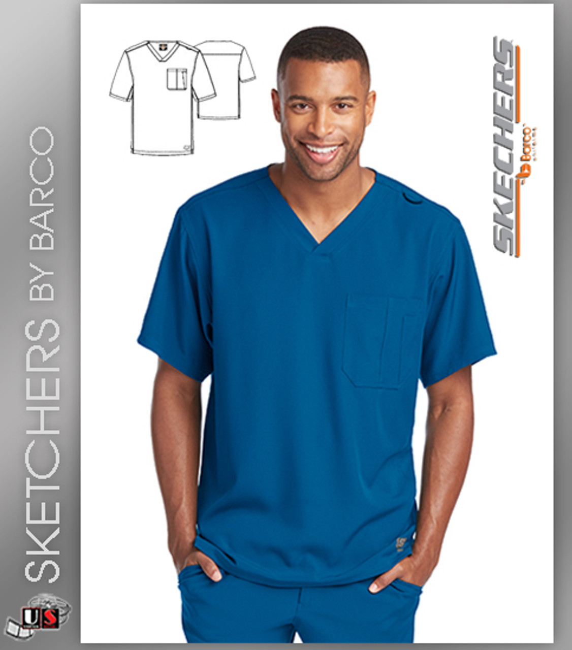 skechers scrubs barco