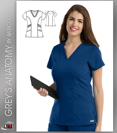 Grey’s Anatomy Marquis V-Neck Scrub Top