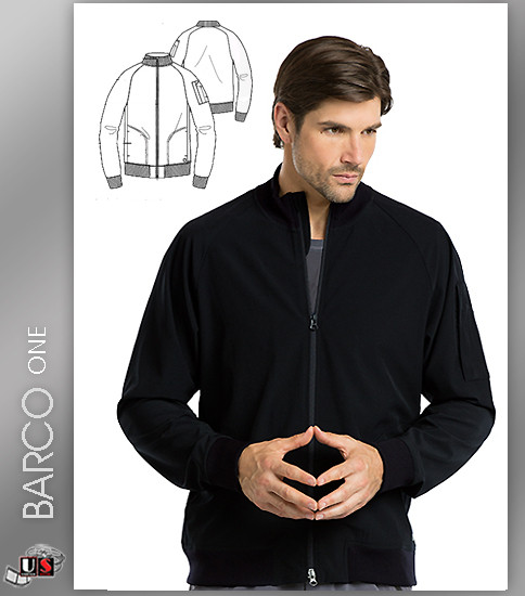 Barco One Modern Fit 3-Pocket Bomber Mens Jacket