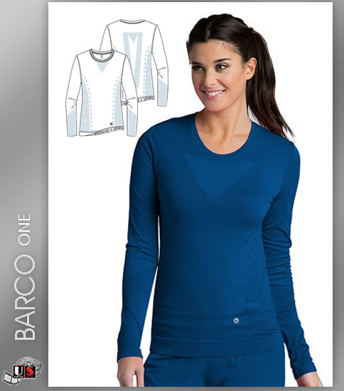 Barco One Women's Seamless Long Sleeve Knit T-Shirt