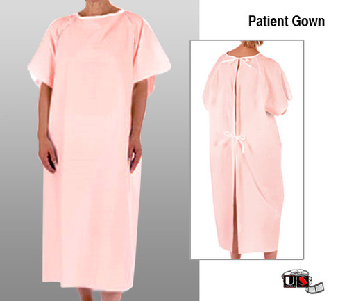 Patient Gown - Pink