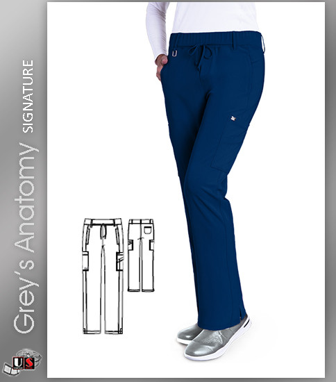 Grey’s Anatomy™ Signature Women's Olivia Trouser Cargo Scrub Pant