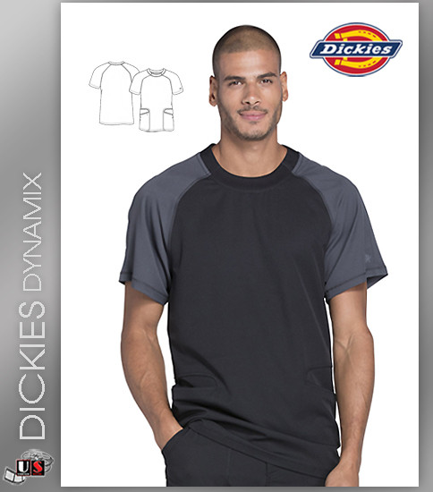 Dickies Dynamix Men's Crew Neck Scrub Top