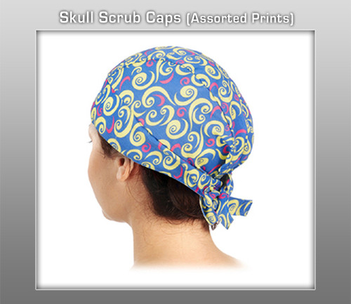 Prestige Skull Scrub Caps (Assorted Prints)