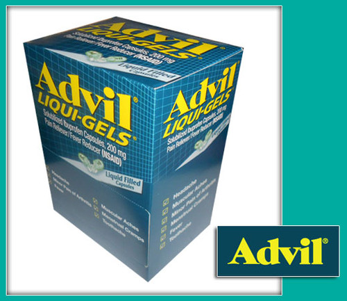 Advil Pain Reliever/Fever Reducer Liqui-Gels 50CT
