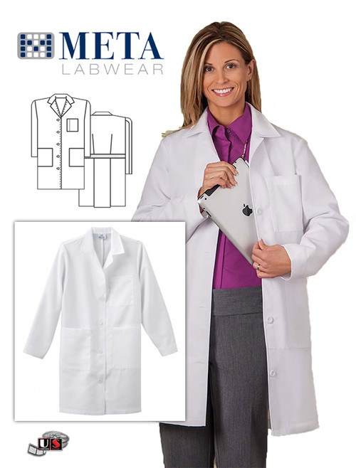 1964 Meta Ladies 37" Labcoat