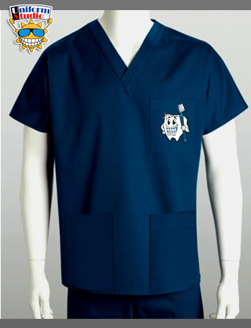 Uniform Studio Unisex V-Neck Top Dental