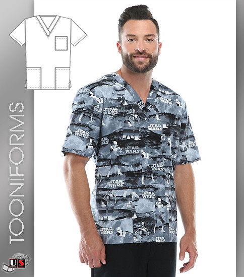 Cherokee Tooniforms Tatooine Unisex Top