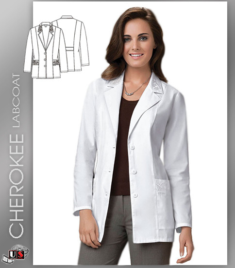 CHEROKEE Next Generation 30" Notched Lapel Lab Coats