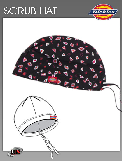 Dickies What's Your Angle? Adjustable Drawstring Scrub Hat 