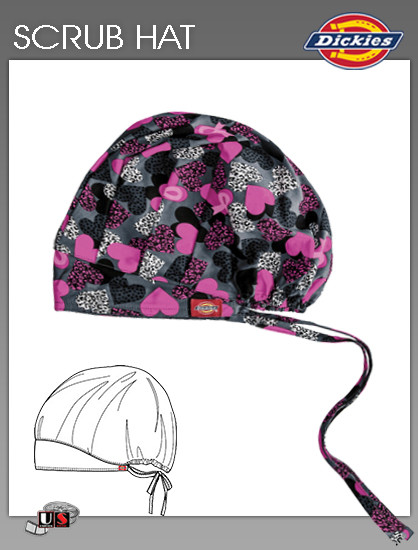 Dickies Printed Dare To Care Scrub Hat