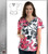 Grey's Anatomy™ Women's V-Neck Print Scrub Top - Superb