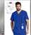 Barco One™ Men's V-Neck Zip 4 Pocket Solid Scrub Top