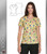 Cherokee Tooniforms Tres Tres Cute V-Neck Print Scrub Tops