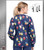 Cherokee Flexibles Guard My Heart Women's Round Long Sleeve Warm Up Jacket