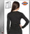 Dickies Dynamix Womens Long Sleeve Underscrub Knit Tee Black
