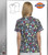 Dickies EDS Have A Laugh Print Women's V-Neck Scrub Top