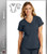 Grey's Anatomy™ iMPACT Women's Seamed V-Neck Solid Scrub Top