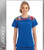 Jockey Scrubs Performance Rx Women's Round Neck Kinetic Multi Energy Top
