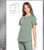 Cherokee Workwear Professionals Women's V-Neck Solid Scrub Top