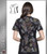 Cherokee Flexibles Women's One Stitch At A Time Print V-Neck  Scrub Top