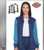 Dickies Dynamix Women's Zip Front Warm-Up Jacket Navy