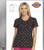 Dickies Gen Flex Fashion Polka Dot Party Prints V-Neck Top