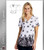 Grey's Anatomy™ Arc Dry Women's V-Neck Peony Field Print Scrub Top