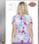 Dickies Xtreme Stretch Island Orchid Prints V-Neck Top