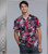 Cherokee Tooniforms Men's  Ant-Man Print V-Neck Top